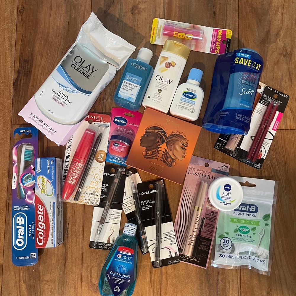 Makeup/personal care/travel items